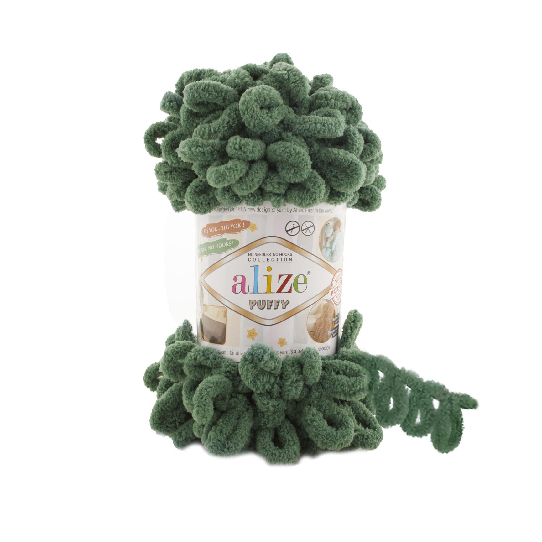 Alize Puffy Loop Yarn 100g 532 – Soft Loop Yarn for Baby Blankets, Cushions & Arm Knitting Projects