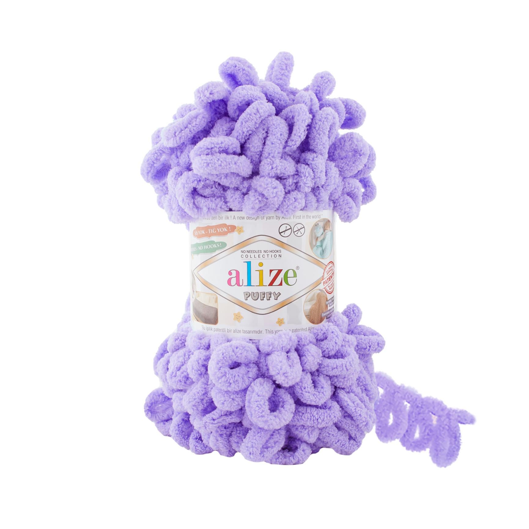 Alize Puffy Loop Yarn 100g 788 – Soft Loop Yarn for Baby Blankets, Cushions & Arm Knitting Projects