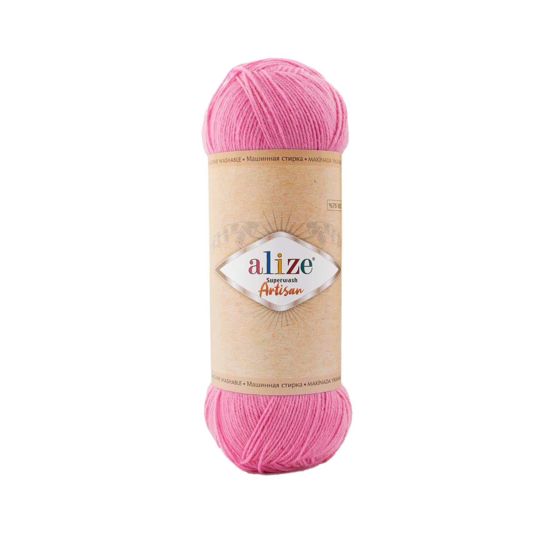 Alize Superwash Artisan Yarn 100g 178 – Superwash Wool Sock Yarn for Knitting & Crochet