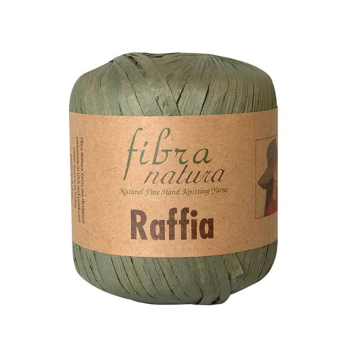 Fibra Natura Raffia Yarn 40g 5 – Natural Paper Raffia Yarn for Bags, Hats & Summer Crochet Projects