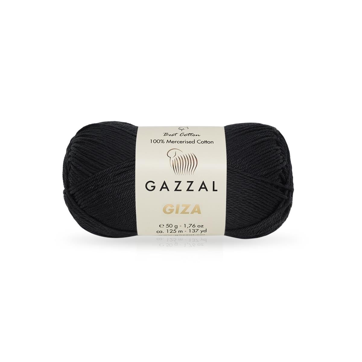 Gazzal Giza Yarn 50g 2457 – Mercerized Egyptian Cotton Yarn for Knitting, Crochet & Amigurumi