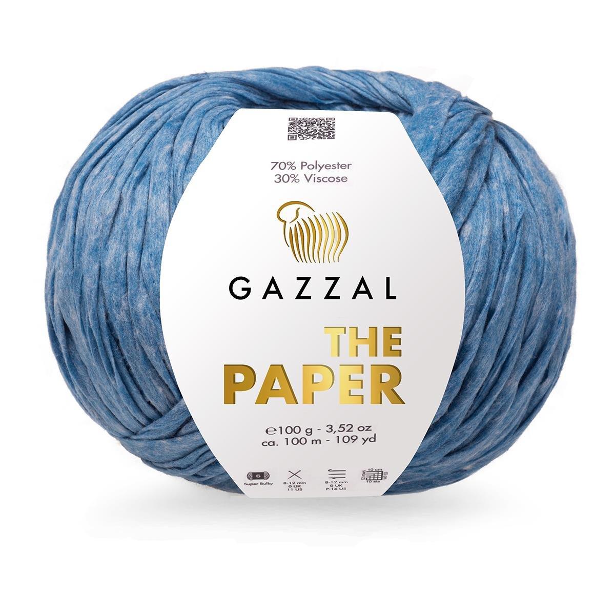 Gazzal The Paper Raffia Yarn 100g 3953 – Natural Paper Raffia Yarn for Bags, Hats & Summer Accessories