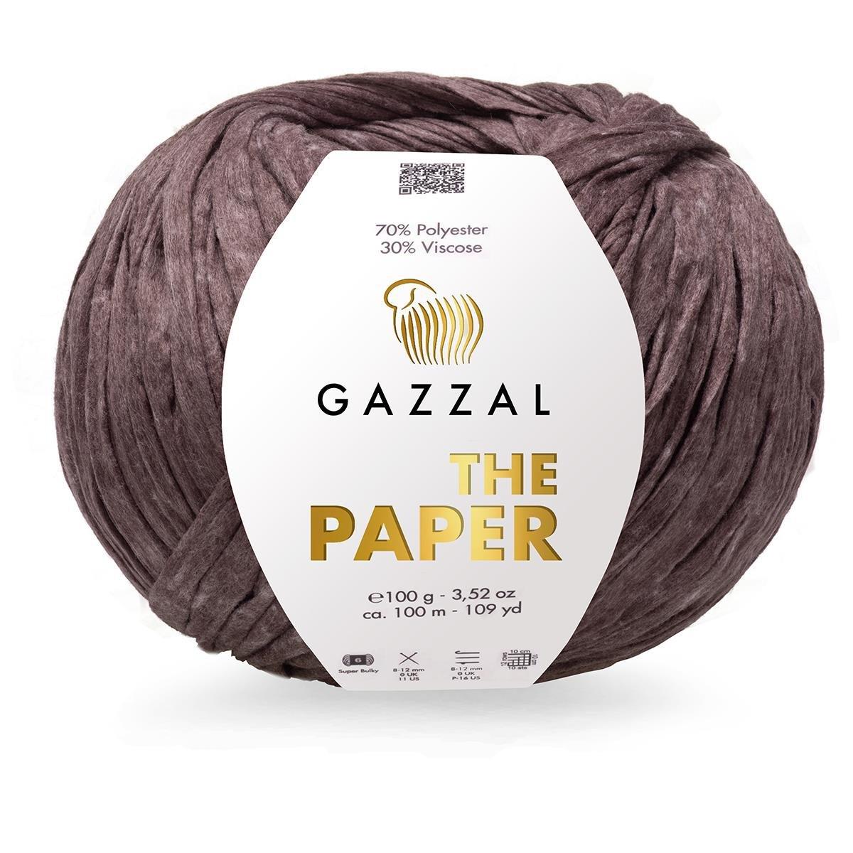 Gazzal The Paper Raffia Yarn 100g 3959 – Natural Paper Raffia Yarn for Bags, Hats & Summer Accessories