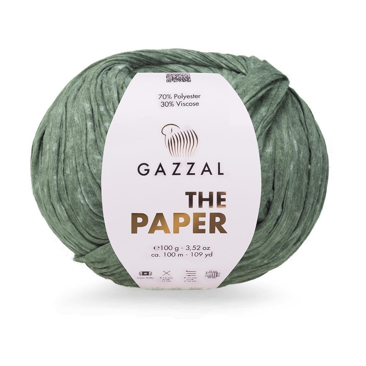Gazzal The Paper Raffia Yarn 100g 3967 – Natural Paper Raffia Yarn for Bags, Hats & Summer Accessories