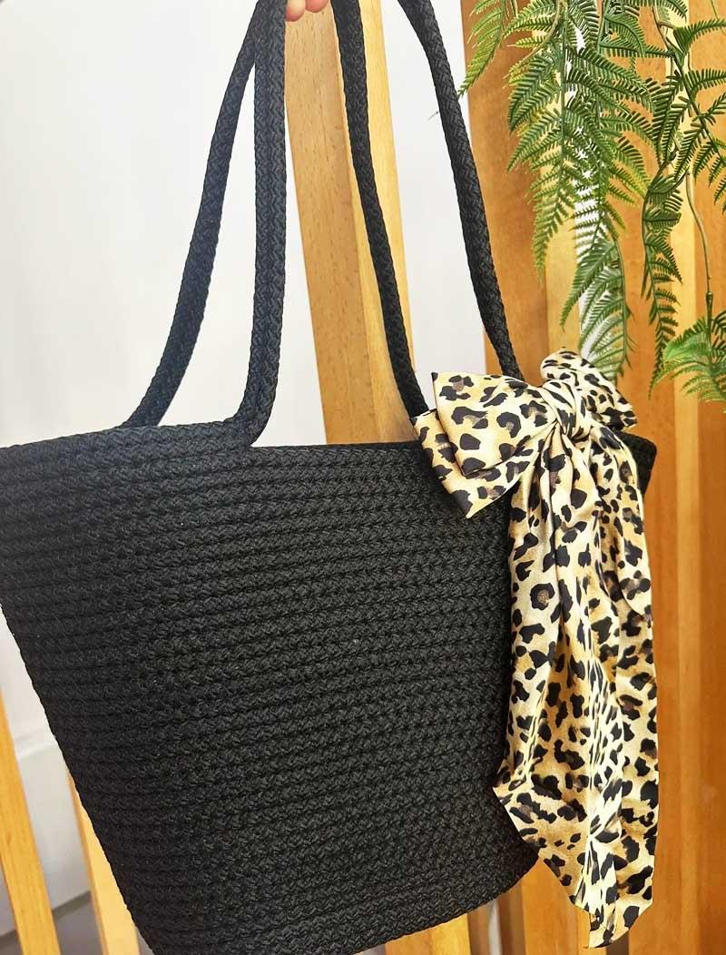 Handmade Straw Beach Bag