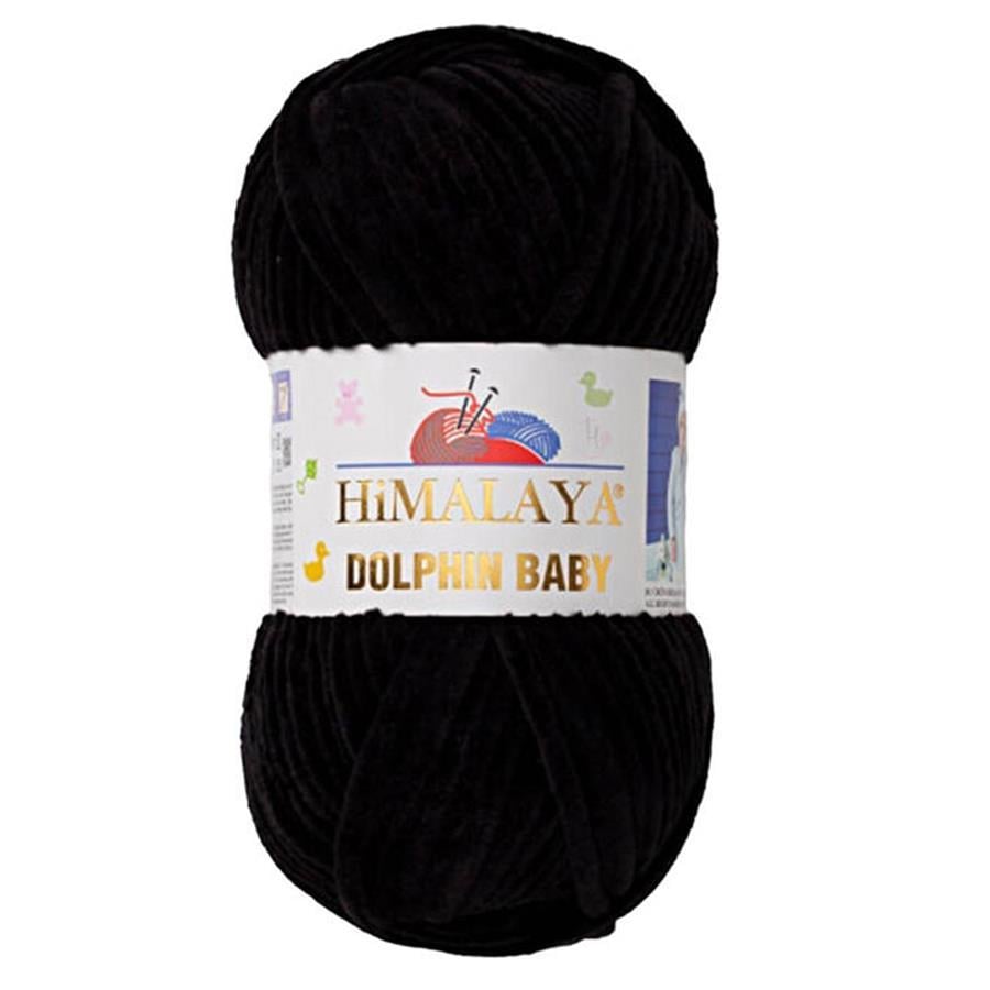Himalaya Dolphin Baby Chenille Yarn 100g 80311 – Super Soft Velvet Chenille Yarn for Baby Knitting, Amigurumi, Crochet & Plush Projects