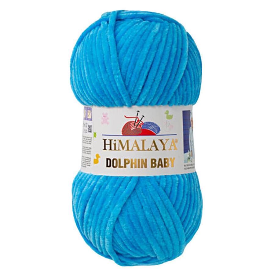 Himalaya Dolphin Baby Chenille Yarn 100g 80326 – Super Soft Velvet Chenille Yarn for Baby Knitting, Amigurumi, Crochet & Plush Projects