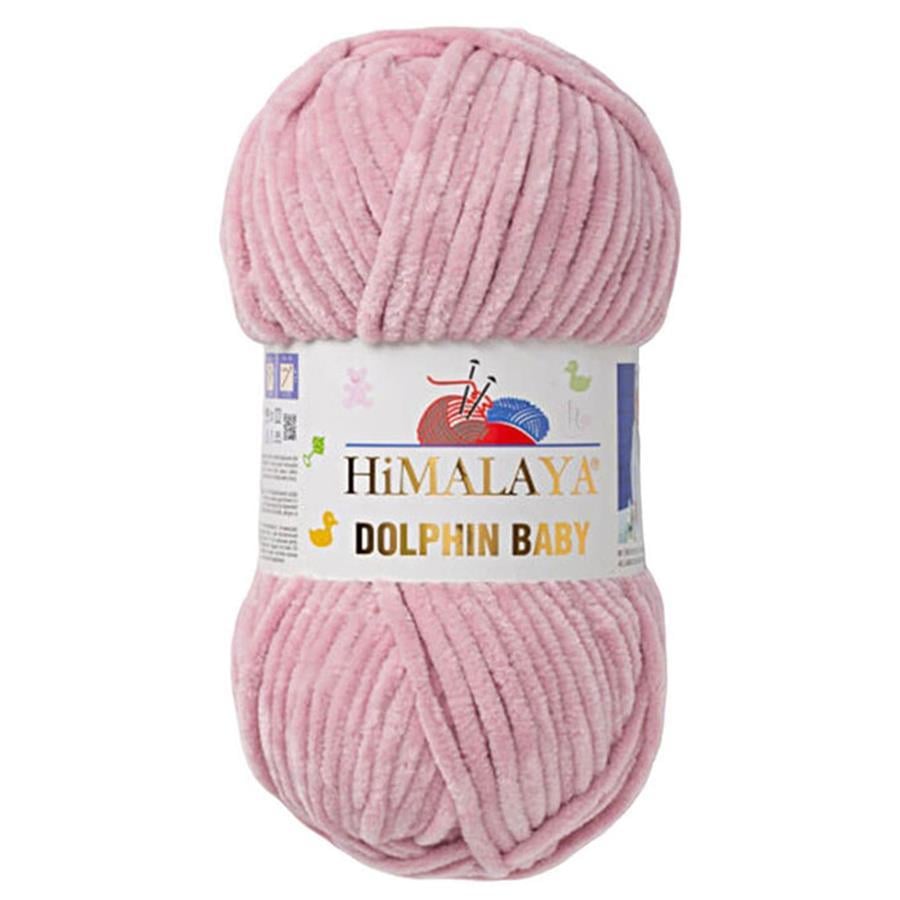 Himalaya Dolphin Baby Chenille Yarn 100g 80349 – Super Soft Velvet Chenille Yarn for Baby Knitting, Amigurumi, Crochet & Plush Projects