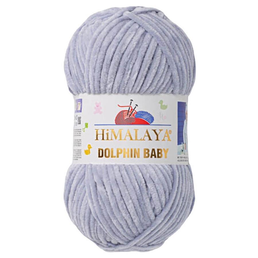 Himalaya Dolphin Baby Chenille Yarn 100g 80351 – Super Soft Velvet Chenille Yarn for Baby Knitting, Amigurumi, Crochet & Plush Projects