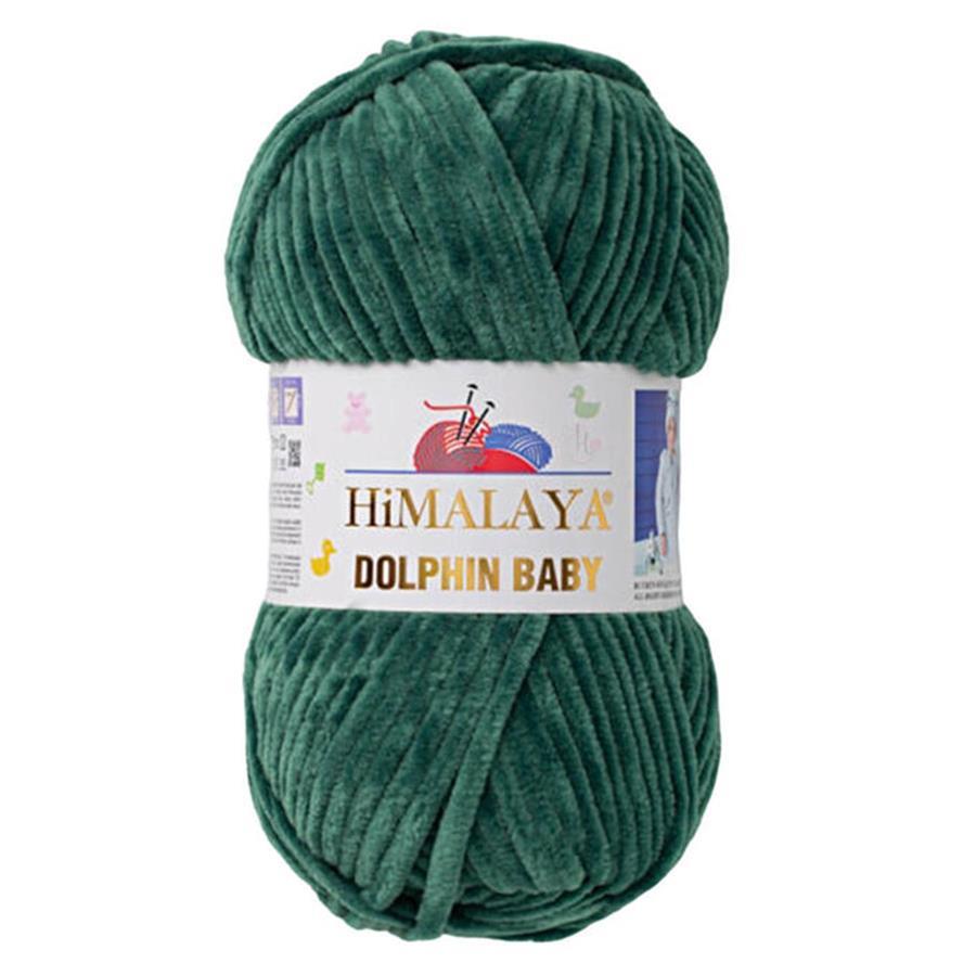Himalaya Dolphin Baby Chenille Yarn 100g 80360 – Super Soft Velvet Chenille Yarn for Baby Knitting, Amigurumi, Crochet & Plush Projects