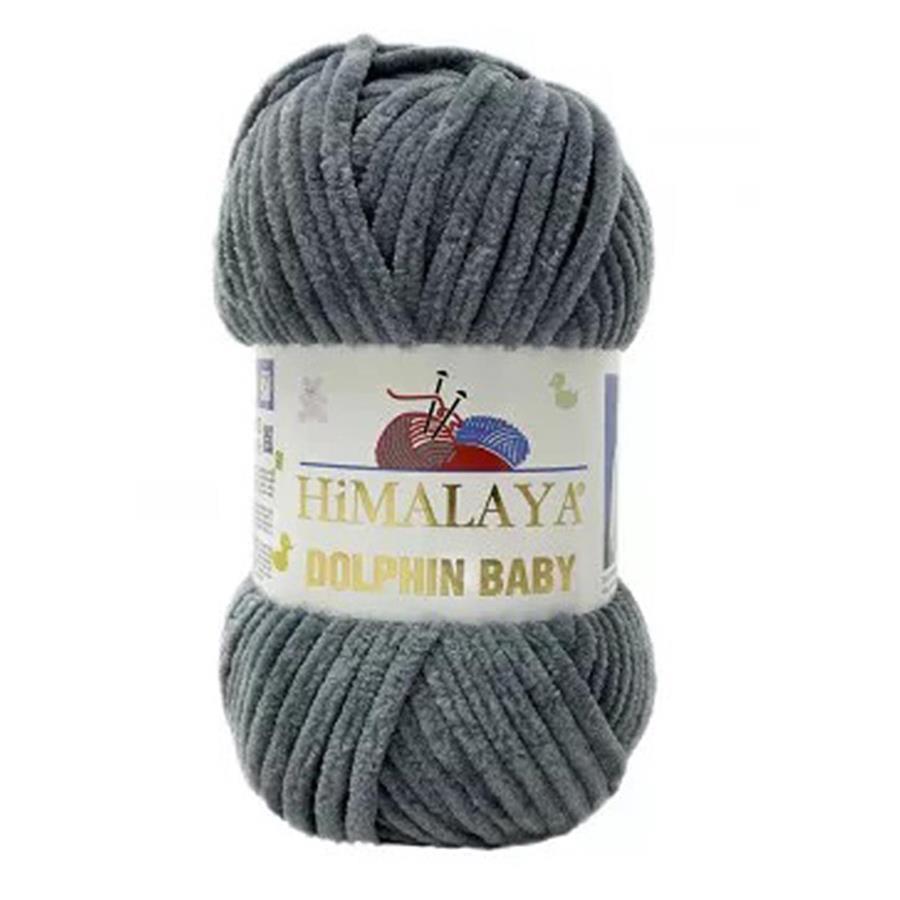 Himalaya Dolphin Baby Chenille Yarn 100g 80369 – Super Soft Velvet Chenille Yarn for Baby Knitting, Amigurumi, Crochet & Plush Projects