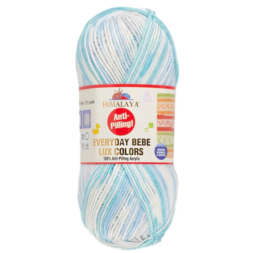 Himalaya Everyday Bebe Lux Colors Marbled Yarn 100g 71416 – Soft Anti-Pilling Baby Yarn for Knitting & Crochet