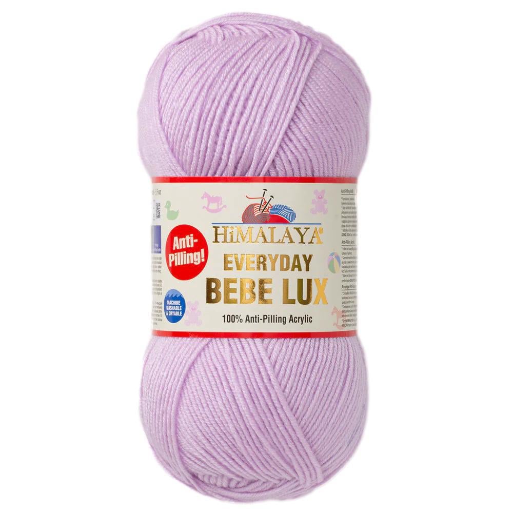 Himalaya Everyday Bebe Lux Yarn 100g 70408 – Soft Anti-Pilling Baby Yarn for Knitting & Crochet