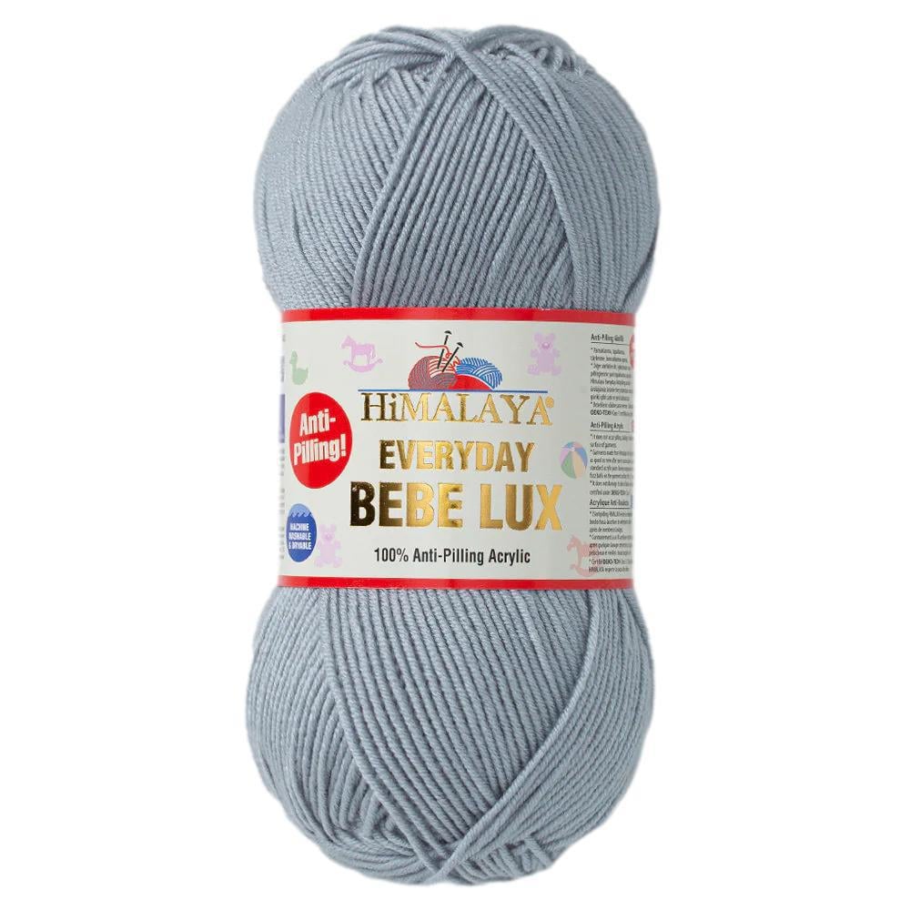 Himalaya Everyday Bebe Lux Yarn 100g 70445 – Soft Anti-Pilling Baby Yarn for Knitting & Crochet