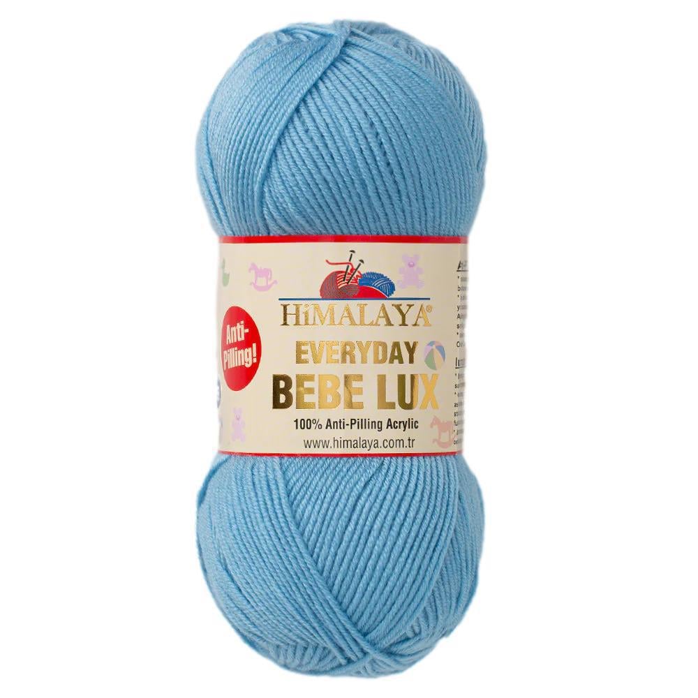 Himalaya Everyday Bebe Lux Yarn 100g 70438 – Soft Anti-Pilling Baby Yarn for Knitting & Crochet