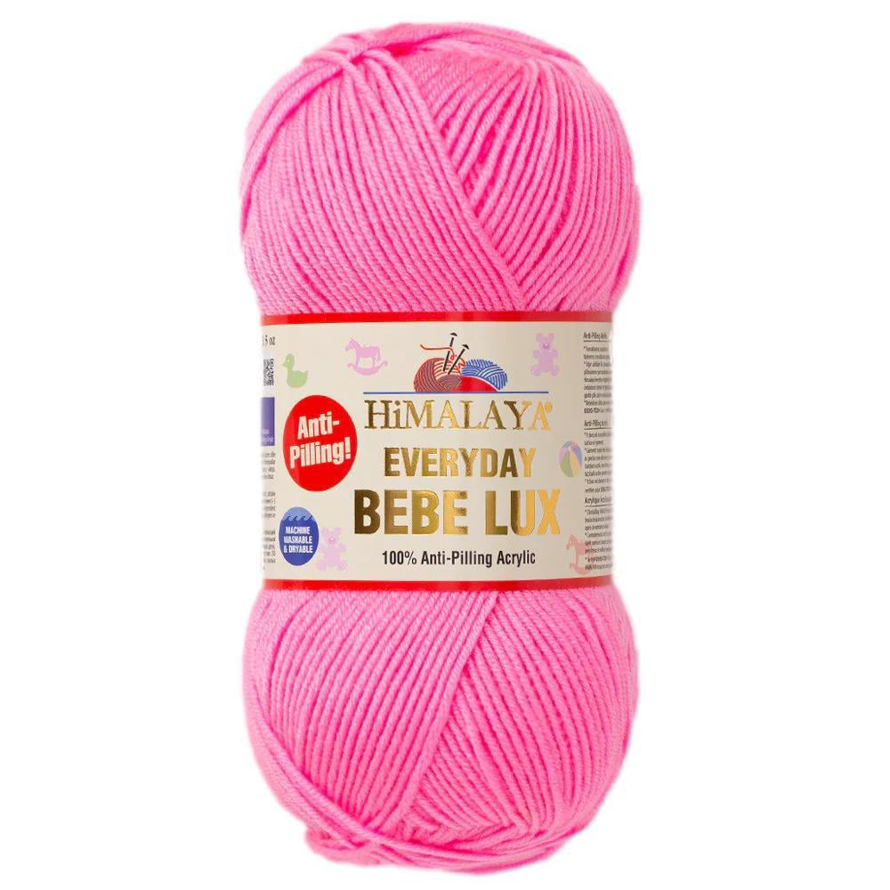Himalaya Everyday Bebe Lux Yarn 100g 70444 – Soft Anti-Pilling Baby Yarn for Knitting & Crochet