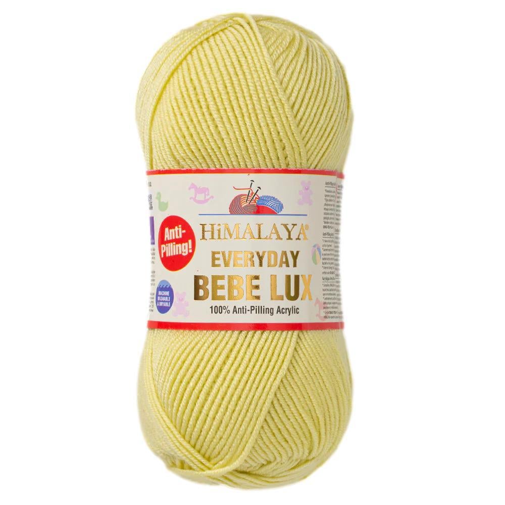 Himalaya Everyday Bebe Lux Yarn 100g 70449 – Soft Anti-Pilling Baby Yarn for Knitting & Crochet