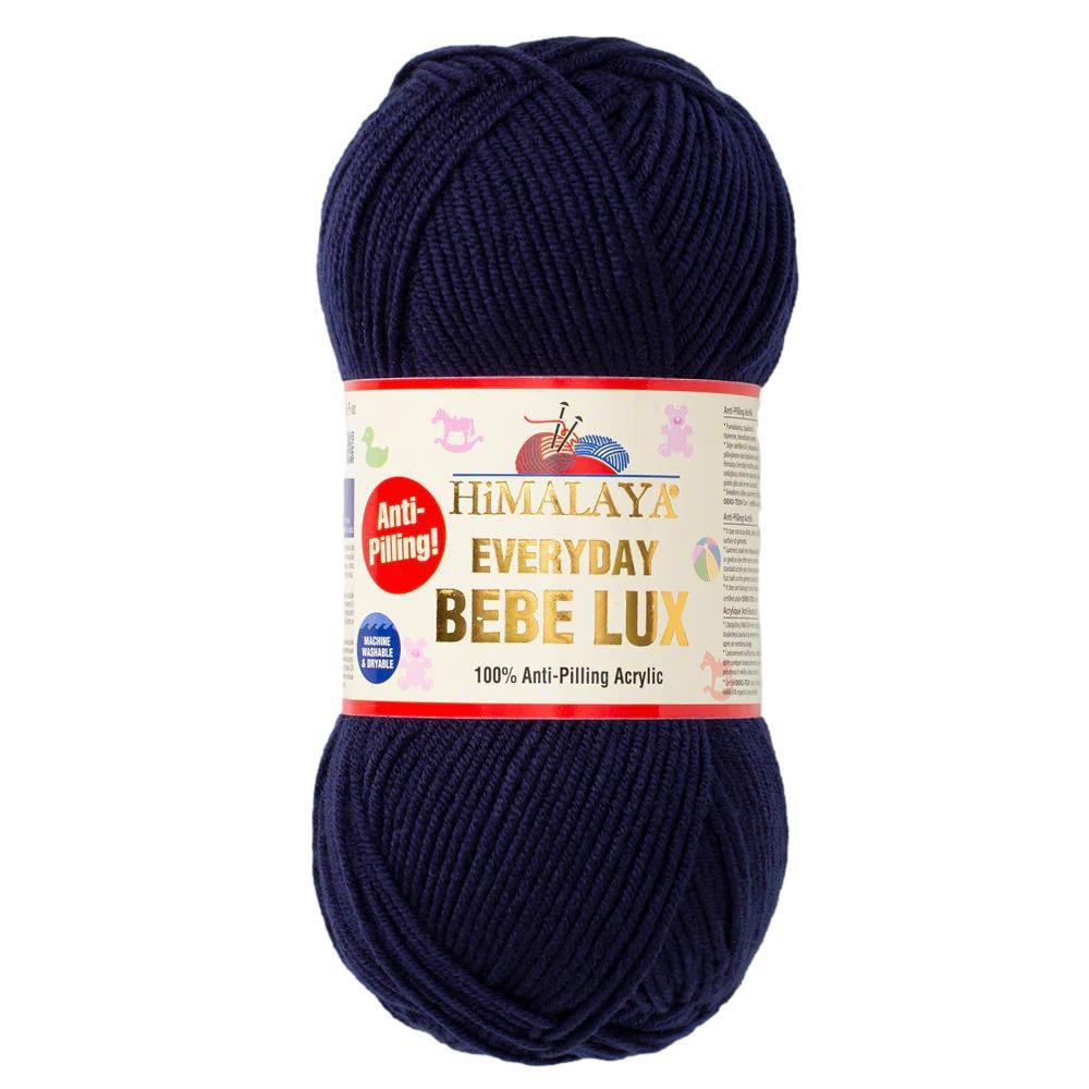 Himalaya Everyday Bebe Lux Yarn 100g 70413 – Soft Anti-Pilling Baby Yarn for Knitting & Crochet