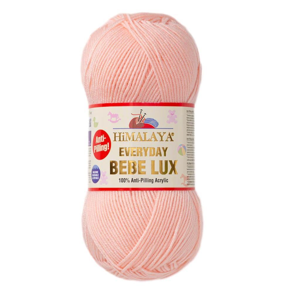 Himalaya Everyday Bebe Lux Yarn 100g 70452 – Soft Anti-Pilling Baby Yarn for Knitting & Crochet