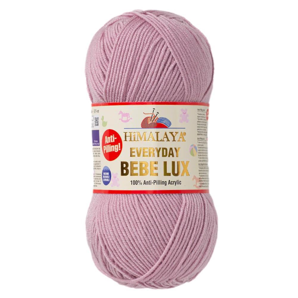 Himalaya Everyday Bebe Lux Yarn 100g 70451 – Soft Anti-Pilling Baby Yarn for Knitting & Crochet