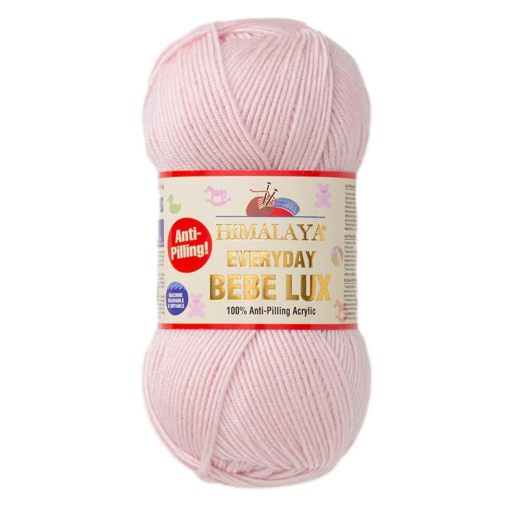 Himalaya Everyday Bebe Lux Yarn 100g 70424 – Soft Anti-Pilling Baby Yarn for Knitting & Crochet