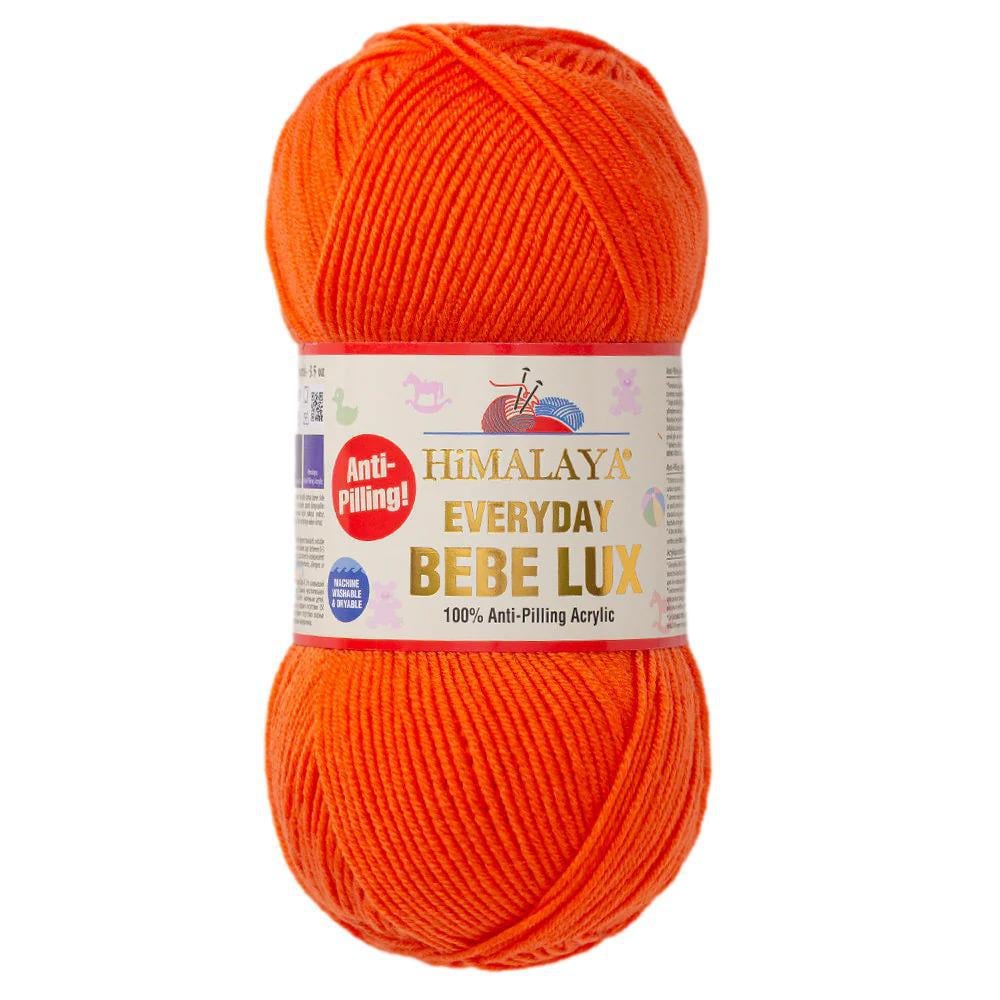 Himalaya Everyday Bebe Lux Yarn 100g 70427 – Soft Anti-Pilling Baby Yarn for Knitting & Crochet