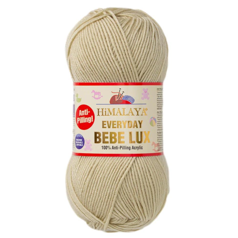 Himalaya Everyday Bebe Lux Yarn 100g 70448 – Soft Anti-Pilling Baby Yarn for Knitting & Crochet