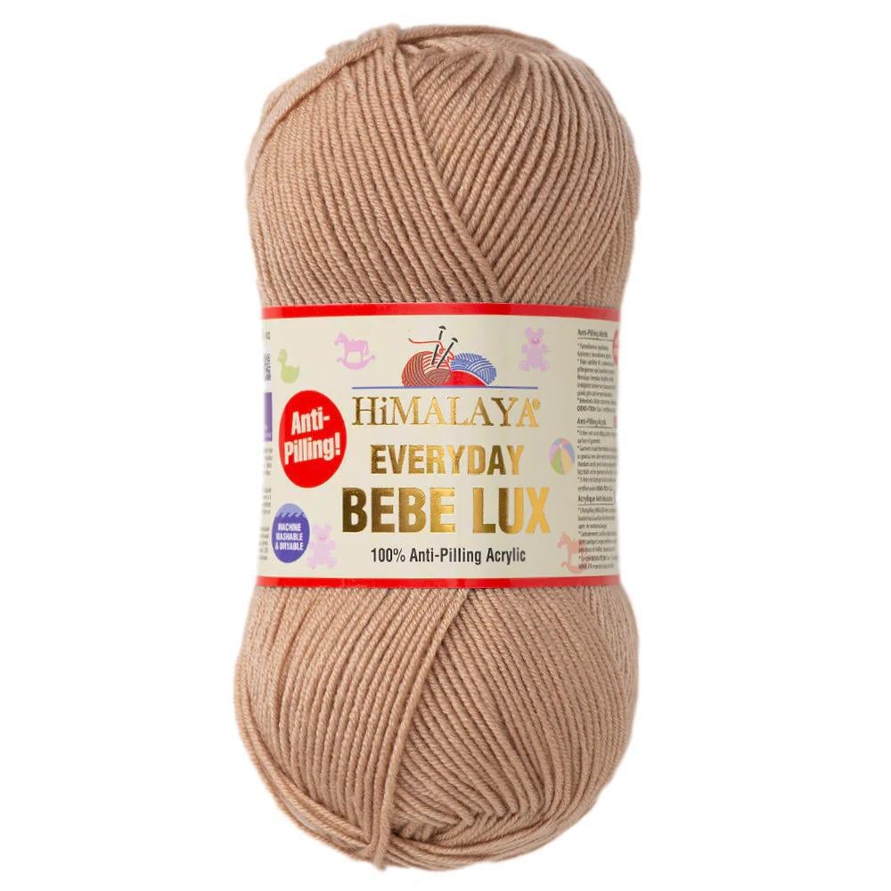 Himalaya Everyday Bebe Lux Yarn 100g 70414 – Soft Anti-Pilling Baby Yarn for Knitting & Crochet