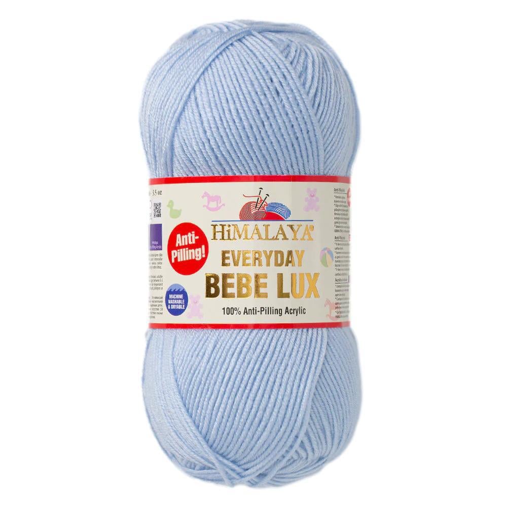 Himalaya Everyday Bebe Lux Yarn 100g 70454 – Soft Anti-Pilling Baby Yarn for Knitting & Crochet