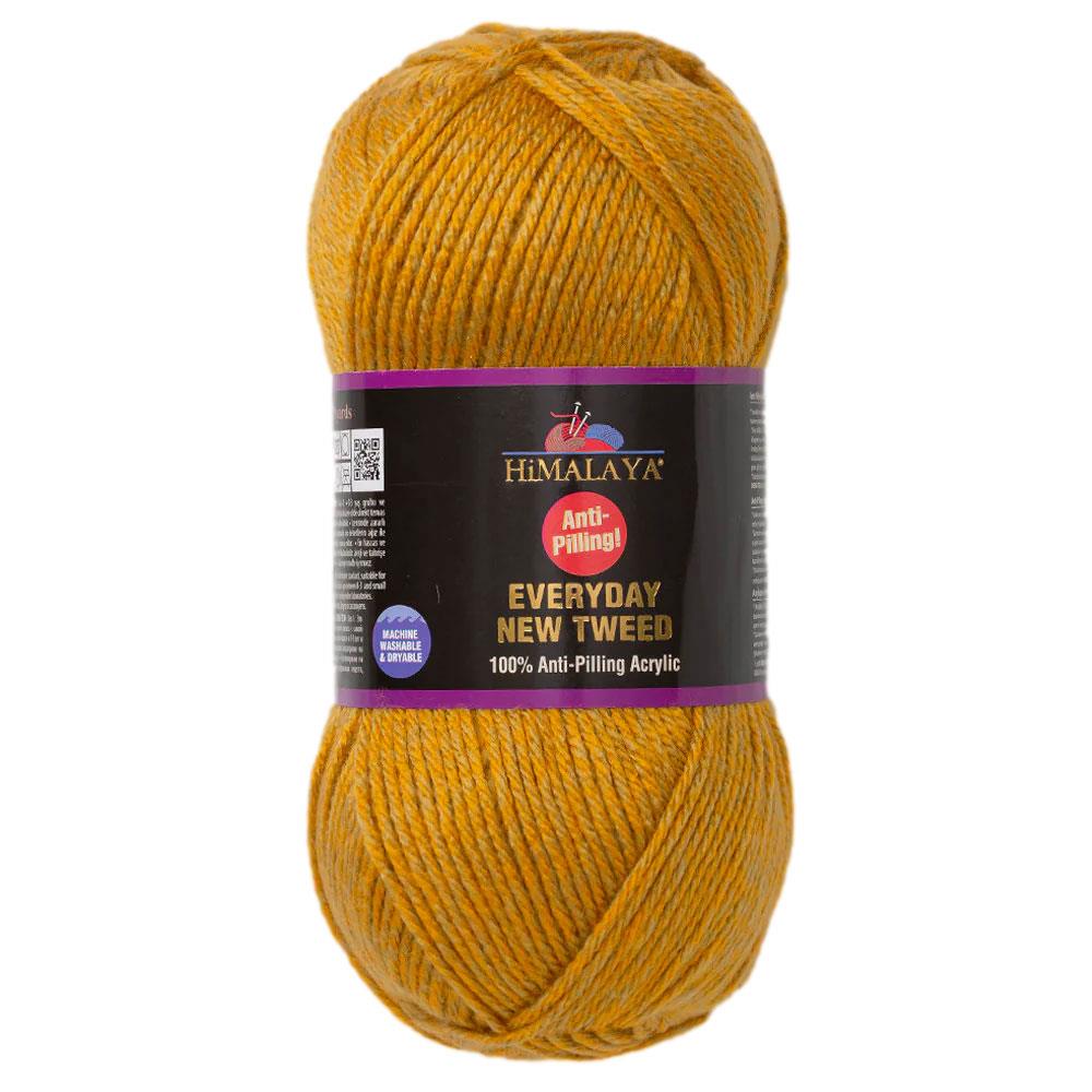 Himalaya Everyday New Tweed Yarn 100g 75103 – Soft Tweed Effect Anti-Pilling Yarn for Knitting & Crochet