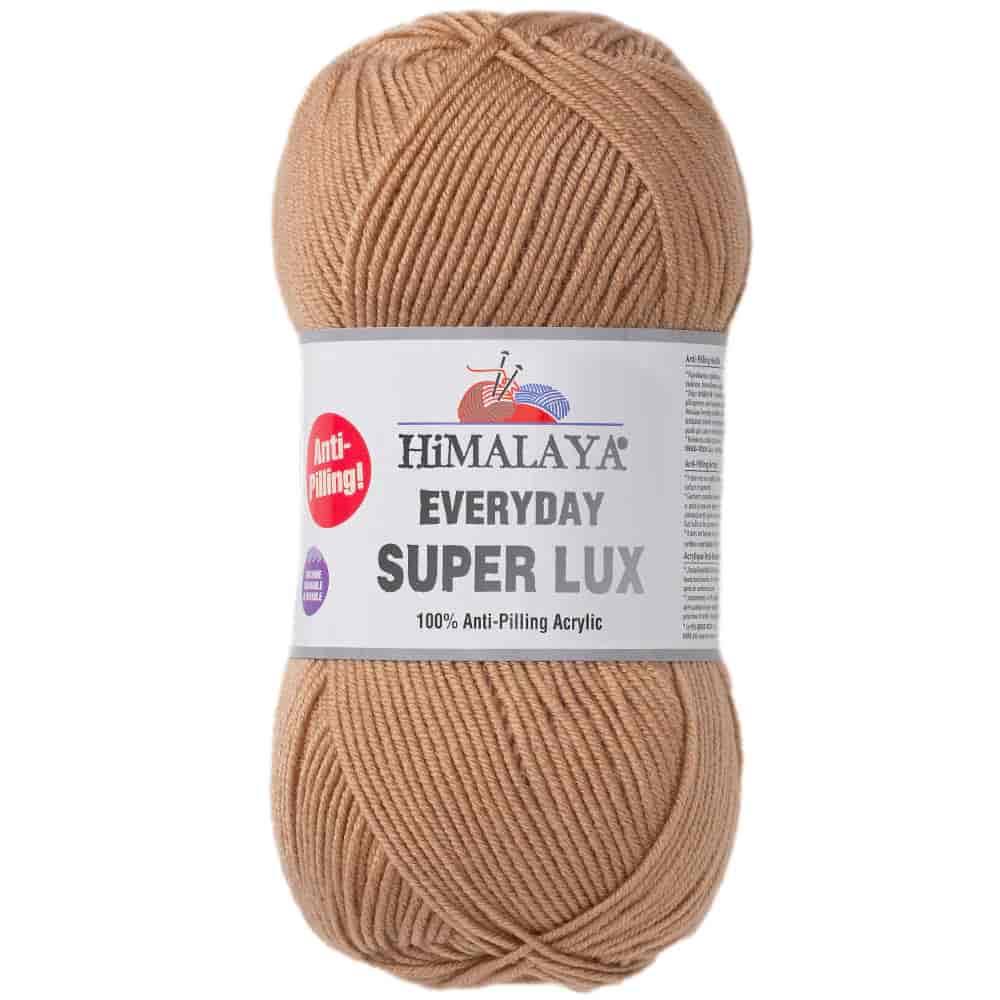 Himalaya Everyday Super Lux Yarn 100g 73404 – Soft Anti-Pilling Acrylic Yarn for Knitting & Crochet