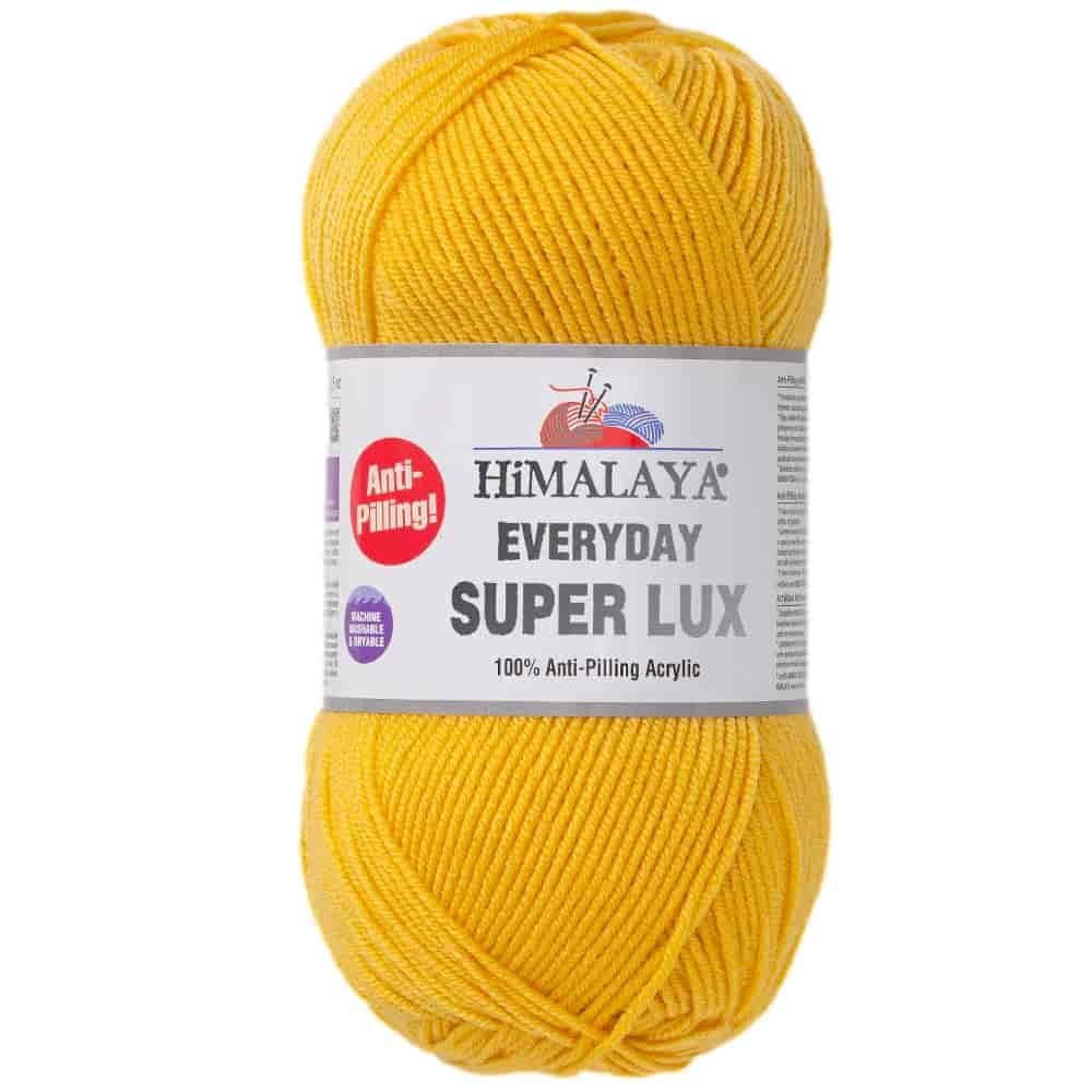 Himalaya Everyday Super Lux Yarn 100g 73405 – Soft Anti-Pilling Acrylic Yarn for Knitting & Crochet