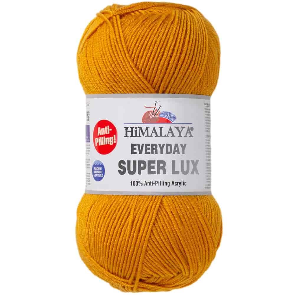 Himalaya Everyday Super Lux Yarn 100g 73406 – Soft Anti-Pilling Acrylic Yarn for Knitting & Crochet