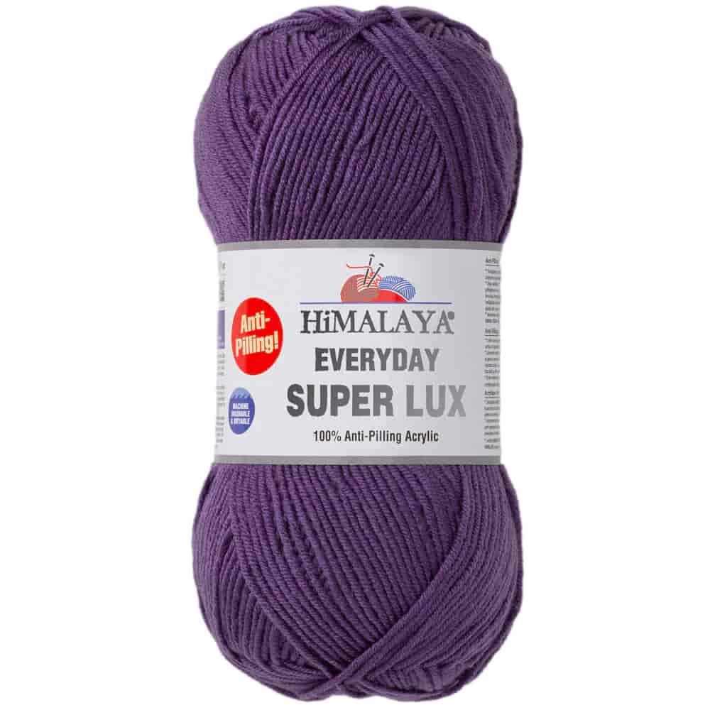 Himalaya Everyday Super Lux Yarn 100g 73414 – Soft Anti-Pilling Acrylic Yarn for Knitting & Crochet