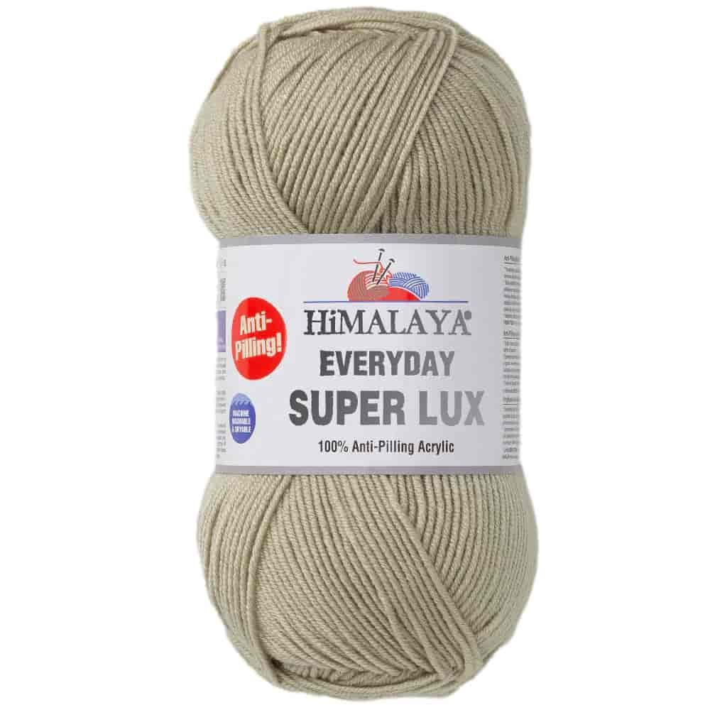 Himalaya Everyday Super Lux Yarn 100g 73444 – Soft Anti-Pilling Acrylic Yarn for Knitting & Crochet