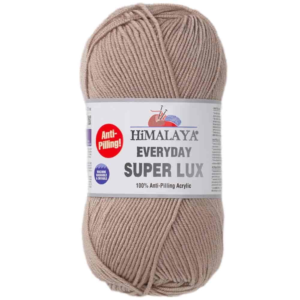 Himalaya Everyday Super Lux Yarn 100g 73424 – Soft Anti-Pilling Acrylic Yarn for Knitting & Crochet