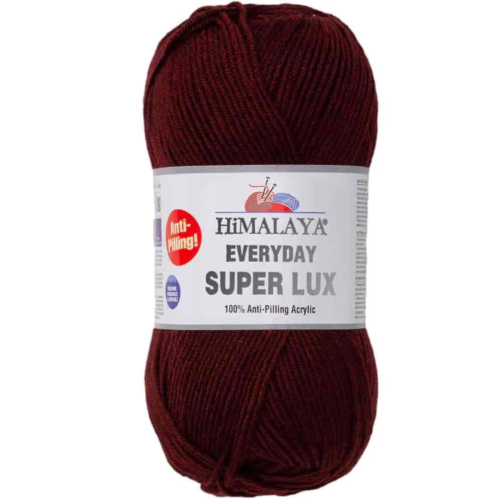 Himalaya Everyday Super Lux Yarn 100g 73436 – Soft Anti-Pilling Acrylic Yarn for Knitting & Crochet