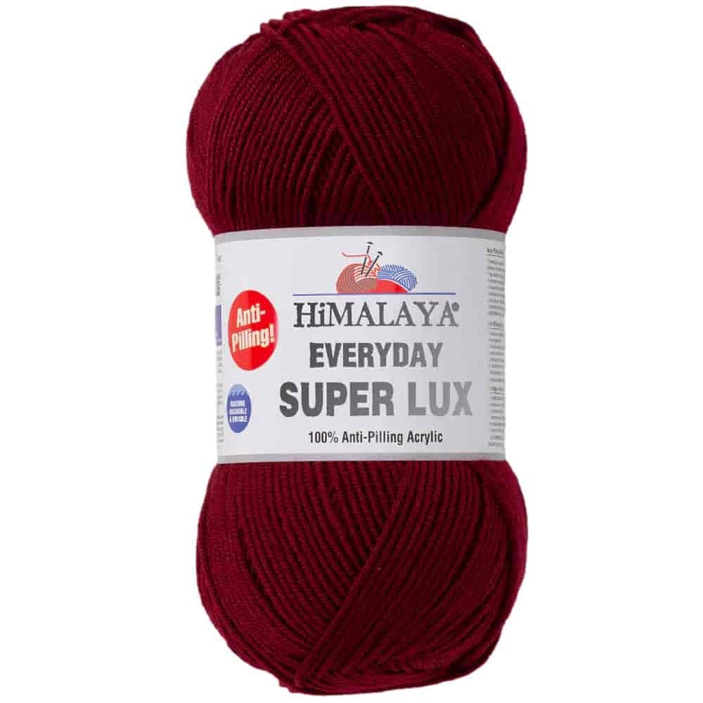 Himalaya Everyday Super Lux Yarn 100g 73409 – Soft Anti-Pilling Acrylic Yarn for Knitting & Crochet