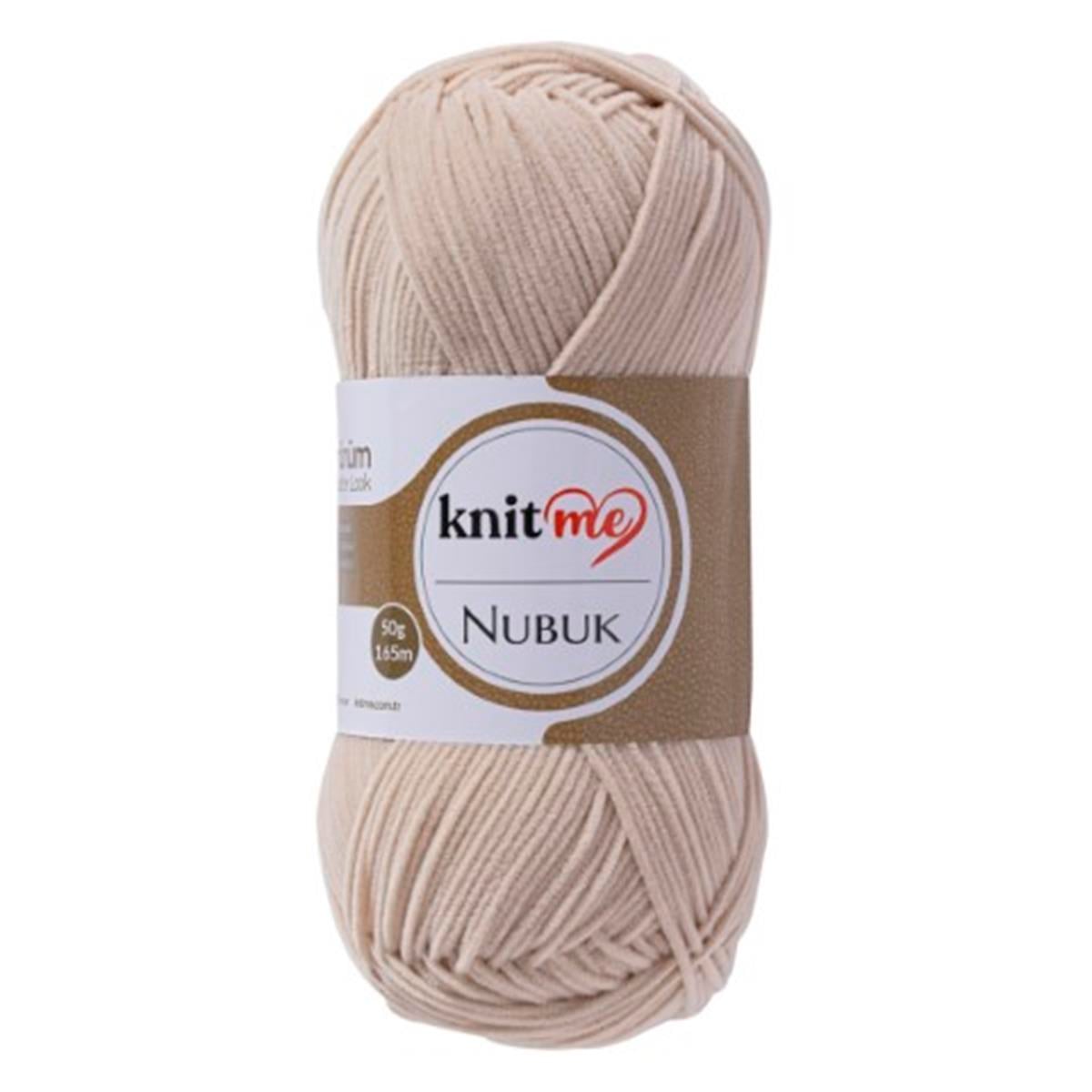 Knit Me Nubuk Yarn – Suede & Leather Look Crochet and Knitting Yarn 50g