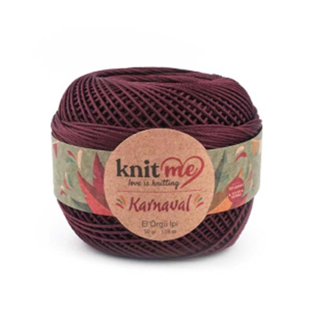 Knitme Karnaval Yarn – Multicolor Summer Crochet Thread for Bikini, Pareo & Embroidery