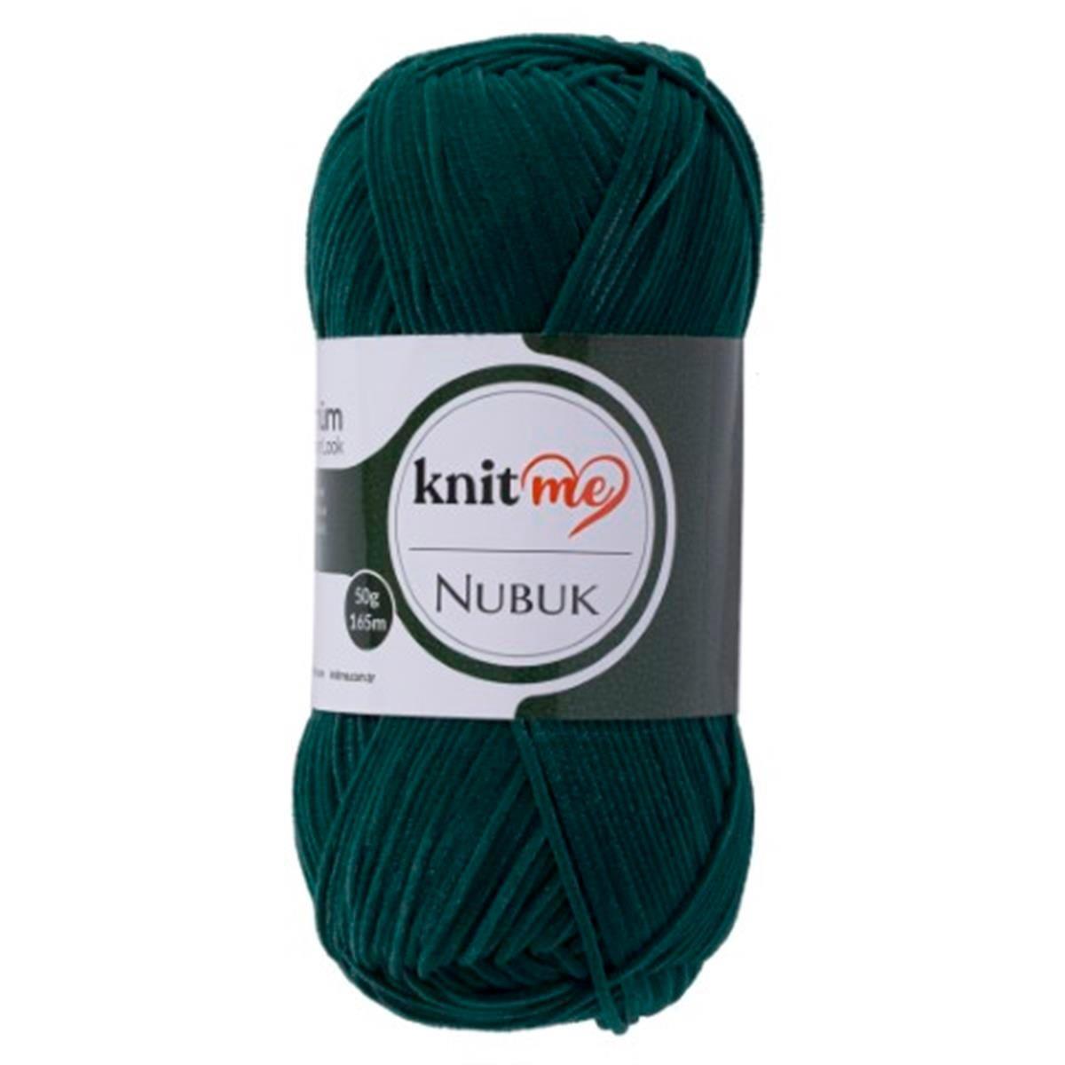 Knitme Nubuk Yarn 50g 1893 – Faux Leather Effect Polyester Yarn for Bags, Accessories & Crochet Projects