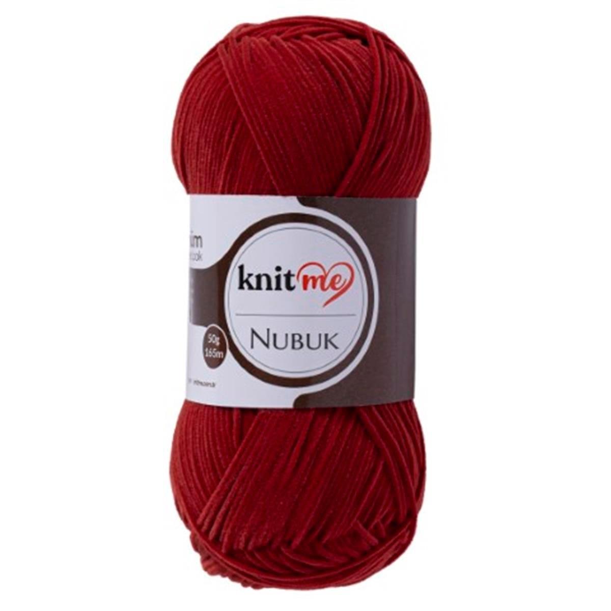 Knitme Nubuk Yarn 50g 4713 – Faux Leather Effect Polyester Yarn for Bags, Accessories & Crochet Projects