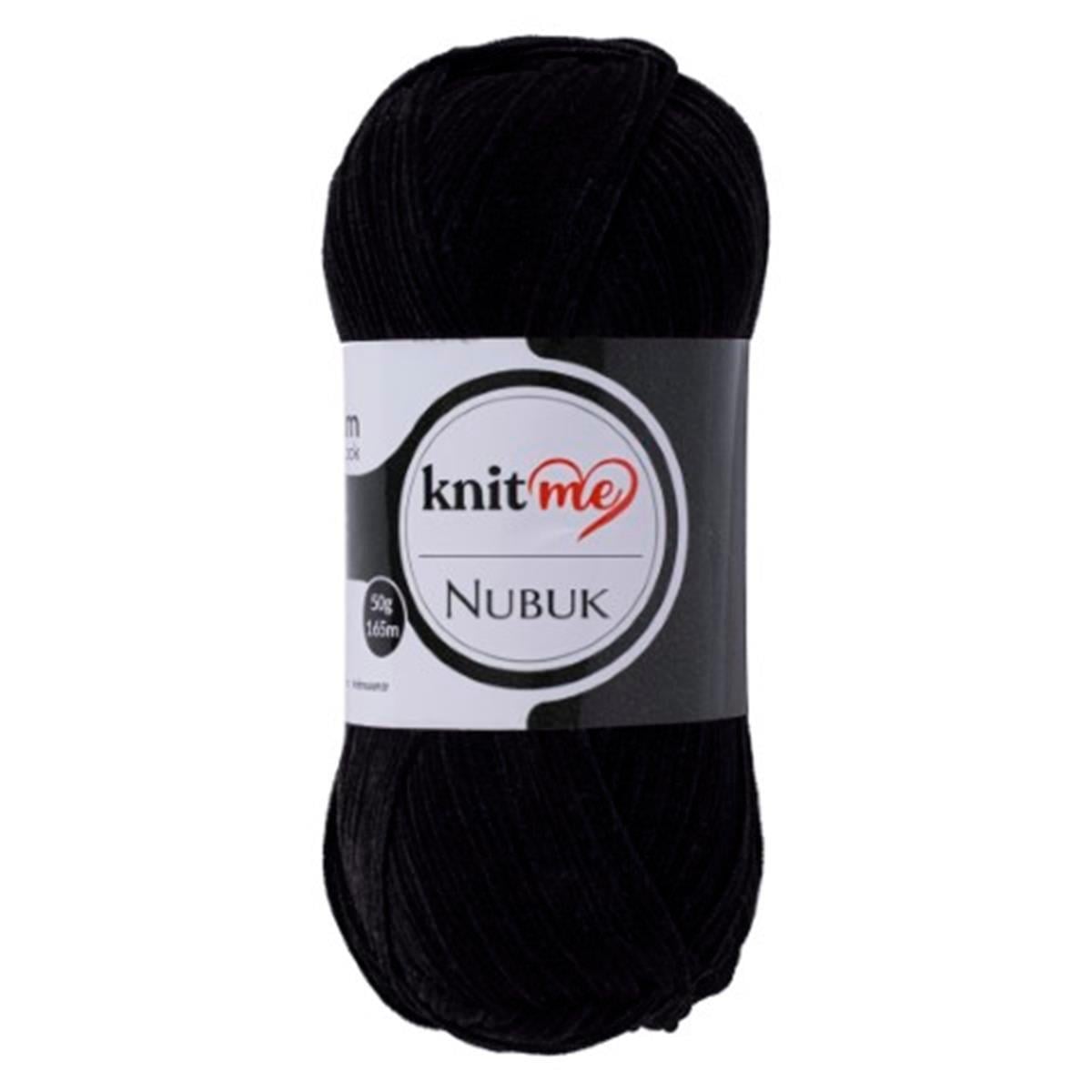 Knitme Nubuk Yarn 50g 800 – Faux Leather Effect Polyester Yarn for Bags, Accessories & Crochet Projects