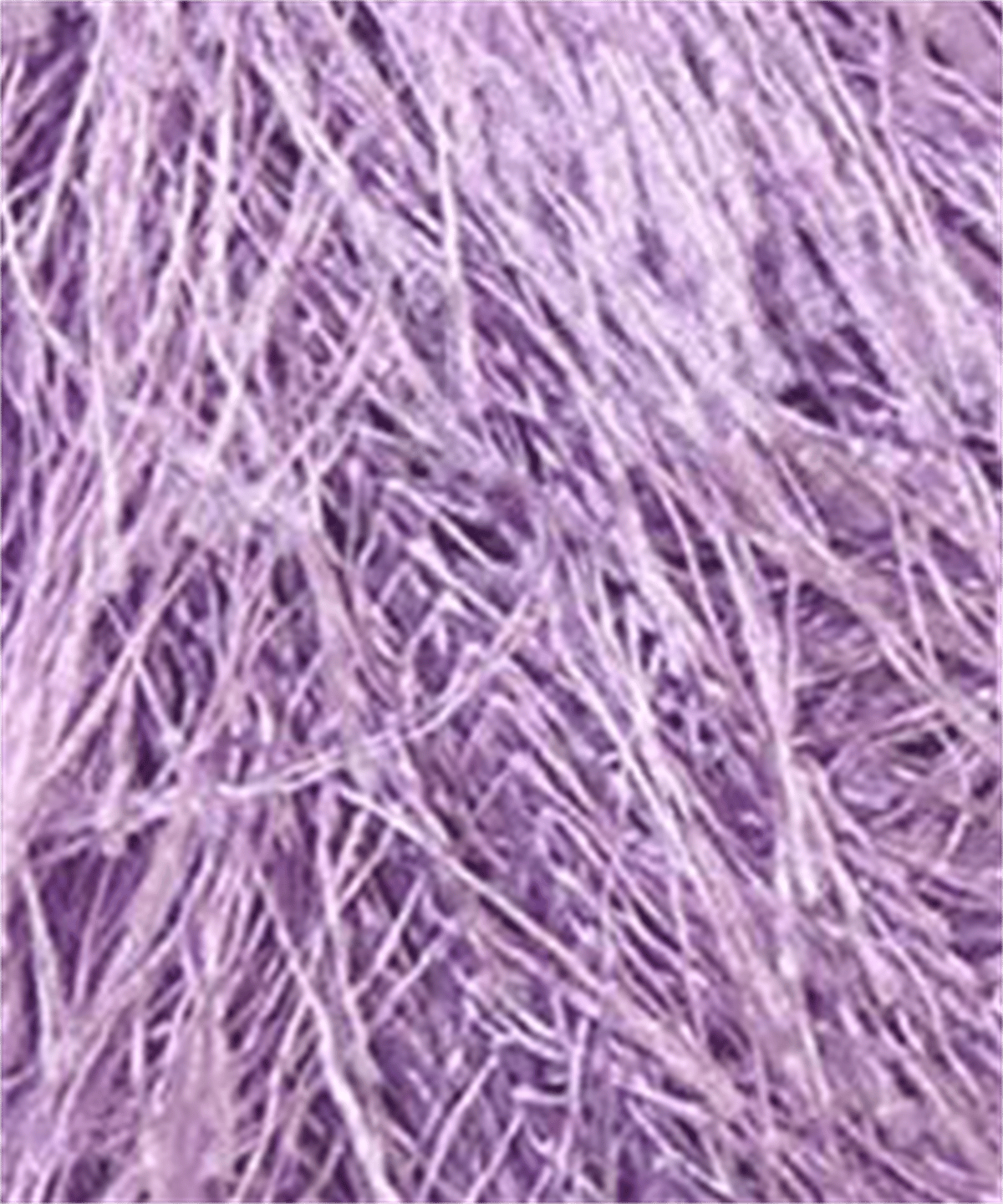 Knittingbird Eyelash Fuzzy Fluffy Yarn 100g Lilac – Soft Faux Fur Novelty Yarn for Amigurumi, Knitting & Crochet