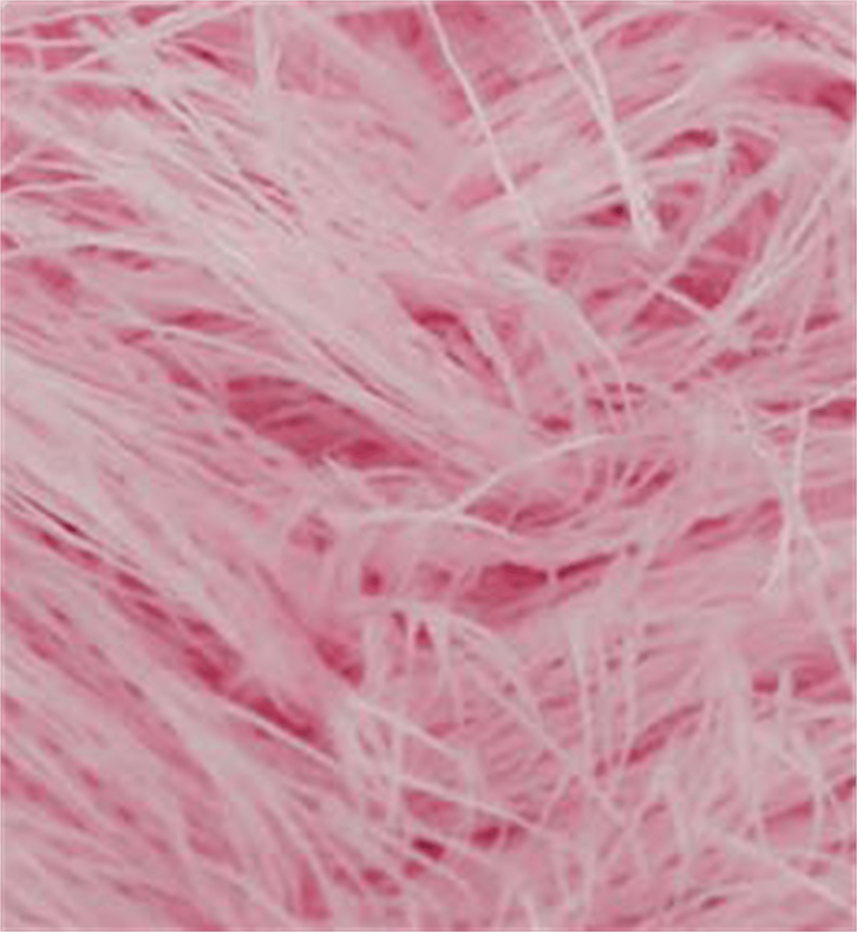 Knittingbird Eyelash Fuzzy Fluffy Yarn 100g Light Pink – Soft Faux Fur Novelty Yarn for Amigurumi, Knitting & Crochet