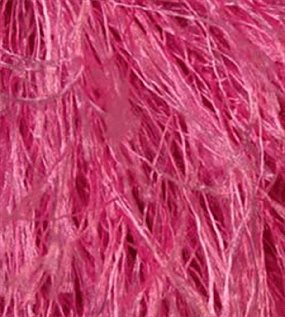 Knittingbird Eyelash Fuzzy Fluffy Yarn 100g Pink – Soft Faux Fur Novelty Yarn for Amigurumi, Knitting & Crochet