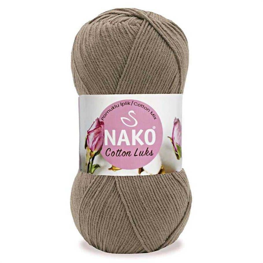 Nako Cotton Luks Yarn 100g 97547 – Soft Cotton Yarn for Knitting, Crochet & Summer Projects