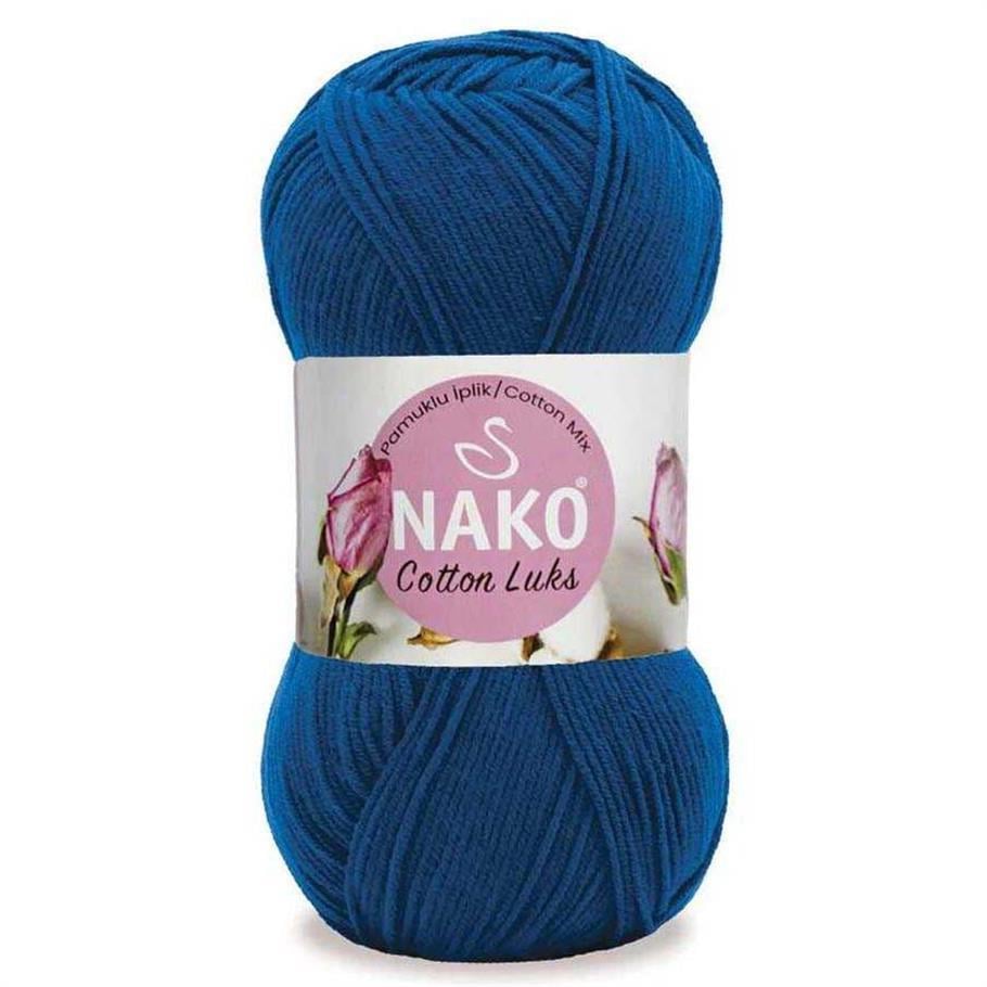 Nako Cotton Luks Yarn 100g 97562 – Soft Cotton Yarn for Knitting, Crochet & Summer Projects
