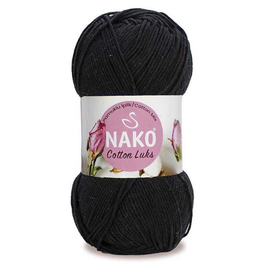 Nako Cotton Luks Yarn 100g 97568 – Soft Cotton Yarn for Knitting, Crochet & Summer Projects