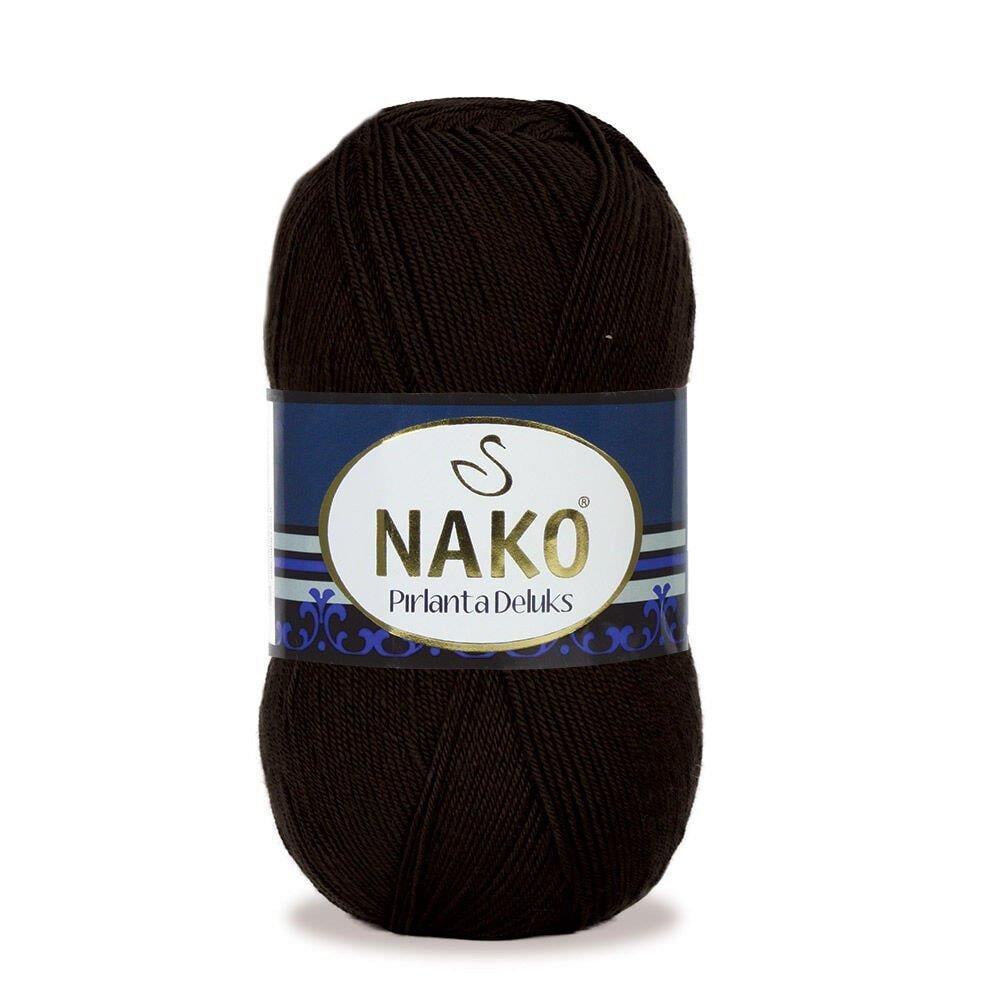 Nako Pırlanta Delüks Yarn 100g 00217 – Soft Acrylic Knitting & Crochet Yarn for Sweaters, Shawls, Accessories
